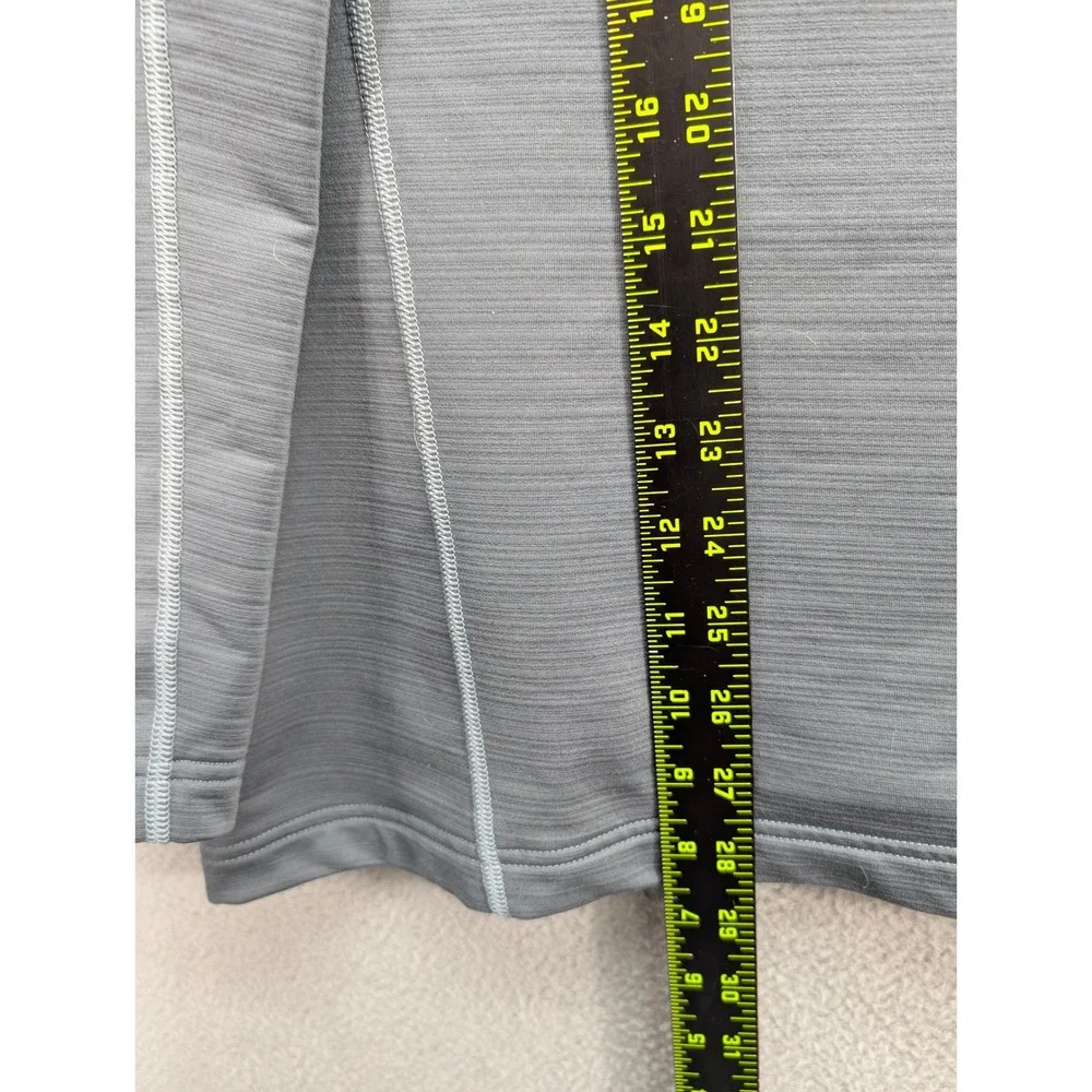 Nike Pro Hyperwarm Fitted Sleeve Training Top Men's Large‎ Gray Pullover Stretch